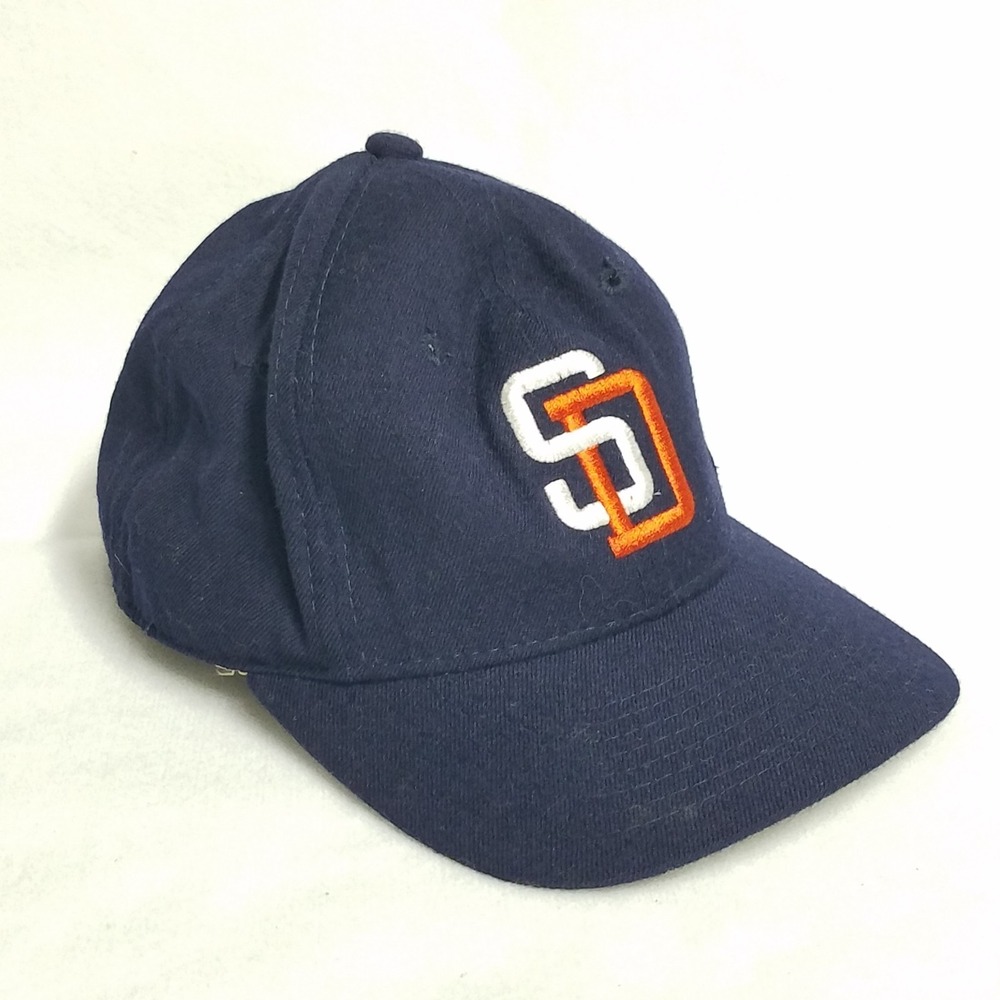 Vintage San Diego Padres Hat Sports Specialties 100% Wool Fitted 7 1/4 MLB Cap